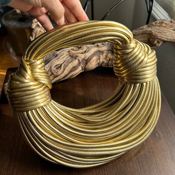 Verano Hill Amanda hand bag purse gold - Picture 1 of 9